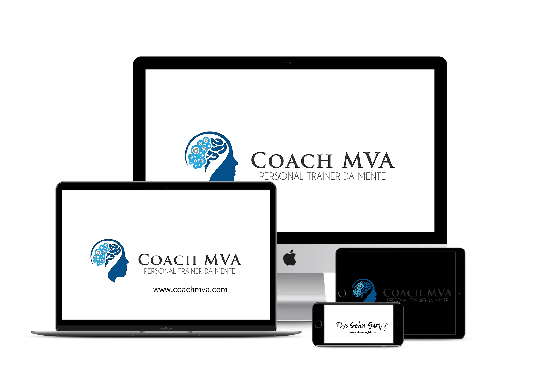 Coach MVA logo design